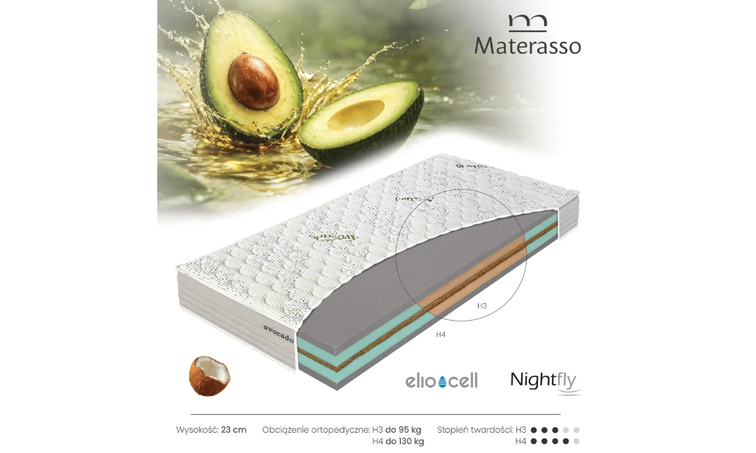 Materac Coconut Premium Materasso