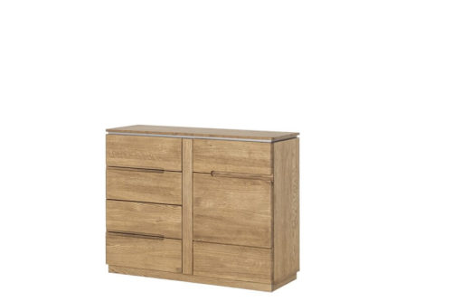 Komoda 1-drzwiowa z 4 szufladami Montenegro
