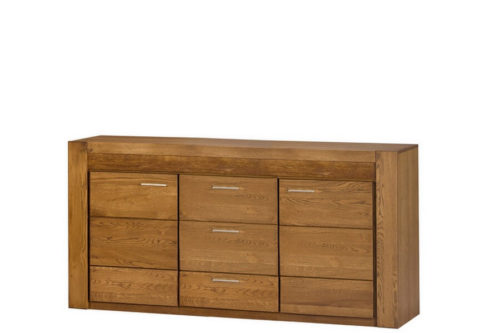 Komoda 2-drzwiowa z 3 szufladami Velvet