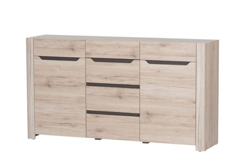 Komoda 2-drzwiowa z 4 szufladami Desjo