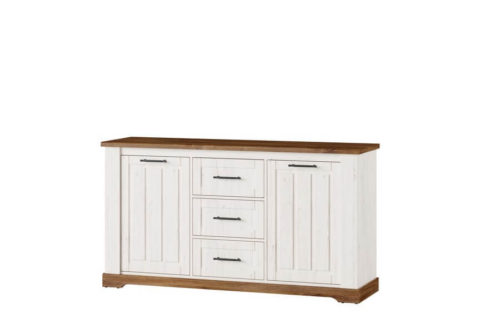 Komoda 2-drzwiowa z 3 szufladami Country