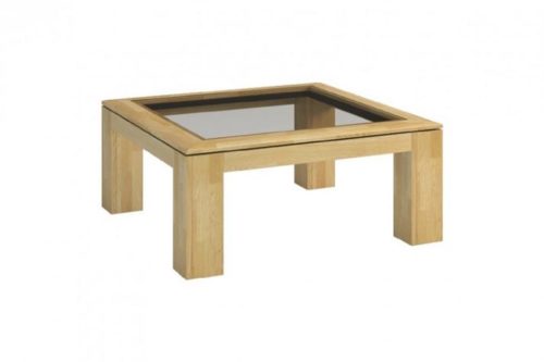 Stolik z blatem przeszklonym wysoki Rossano