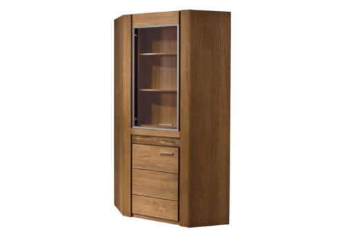 Witryna narożna 2-drzwiowa - barek Velvet