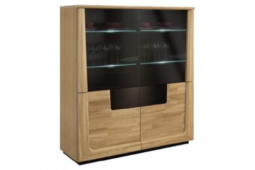 Witryna niska z oświetleniem Maganda