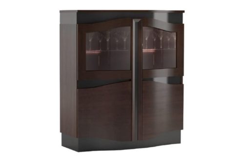 Witrynka niska z oświetleniem Diuna