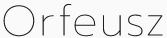 Orfeusz logo