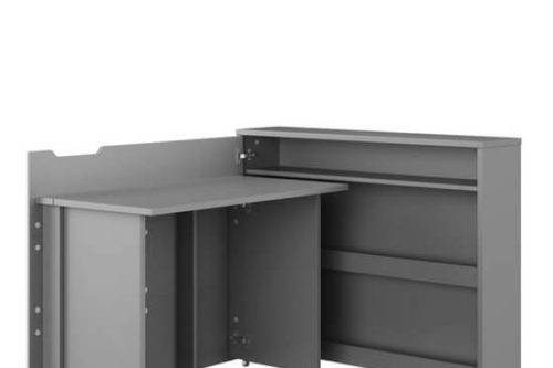 Biurko Work Concept kolor szary Lenart