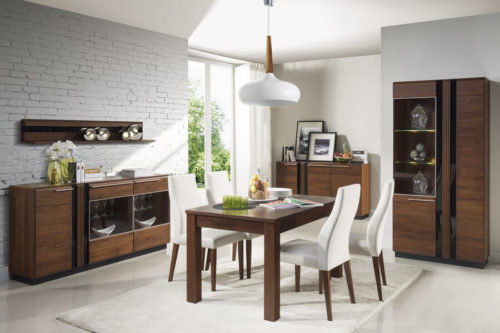 Kolekcja mebli do jadalni Porti antyczny