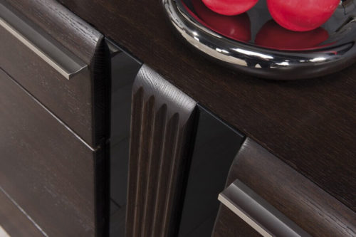 Meble do salonu Porti czekoladowy Szynaka Meble