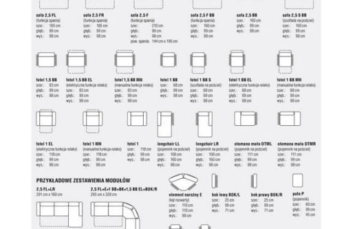 Elementy kolekcji Motion Feniks