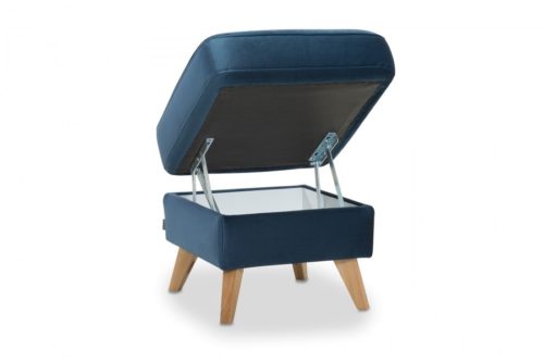 Taboret z pojemnikiem Nappa