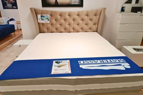 Łóżko tapicerowane Merato Materasso