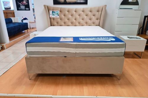 Łóżko tapicerowane Merato Materasso