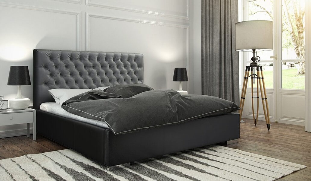 Łóżko tapicerowane Loco Gki Design