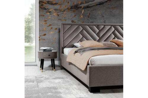 Łóżko PREMIUM z wezgłowiem 77