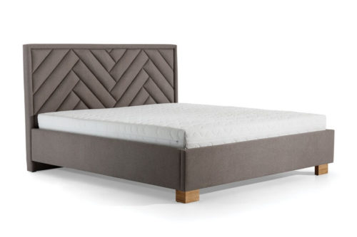 Łóżko PREMIUM z wezgłowiem 77