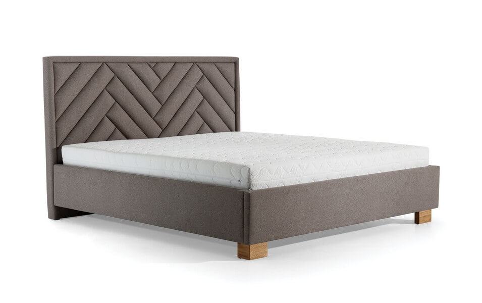 Łóżko PREMIUM z wezgłowiem 77