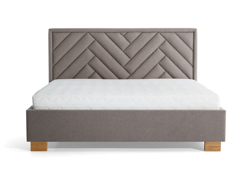 Łóżko PREMIUM z wezgłowiem 77