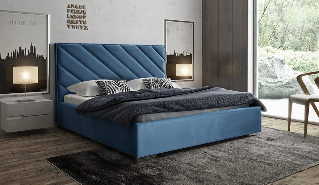 Łóżko tapicerowane Theo Gki Design