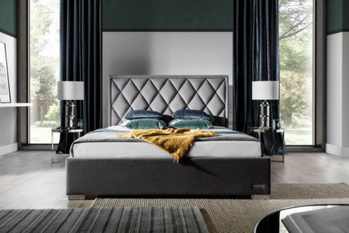 Łóżko PREMIUM z wezgłowiem 22