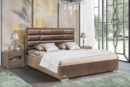 Łóżko Premium z wezgłowiem 22