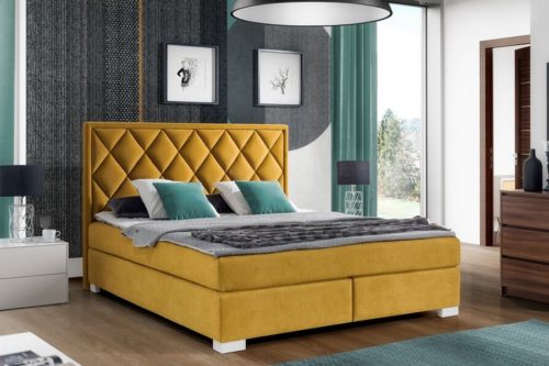 Łóżko KONTYNENTALE z wezgłowiem 402