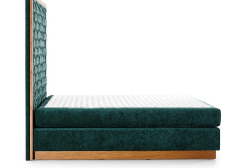 Łóżko KONTYNENTALNE z wezgłowiem 700