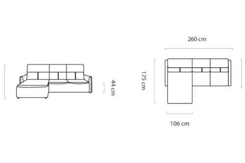 Narożnik Mango Wersal