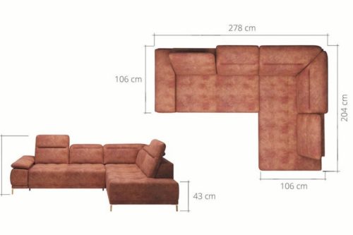 Narożnik Focus L Wersal