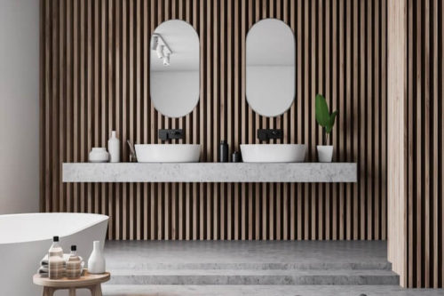 Lustro owalne Scandi