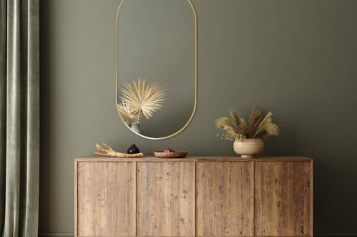 Lustro owalne Scandi