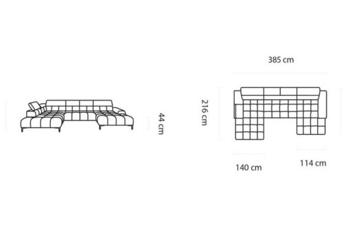 Narożnik Plaza XL Wersal