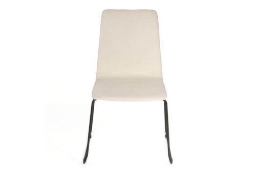 Krzesło z metalowymi nogami Lara Claudie