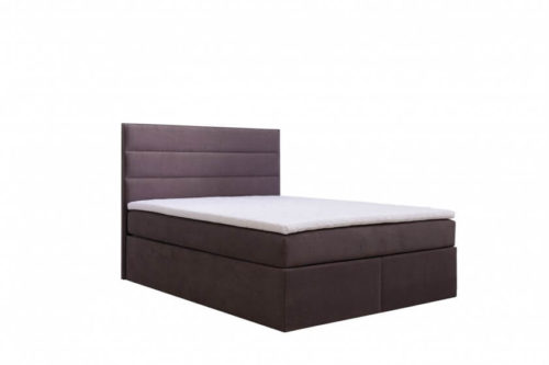 Łózko kotynentalne z wezgłowiem Slim