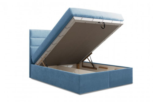 Łózko kotynentalne z wezgłowiem Slim