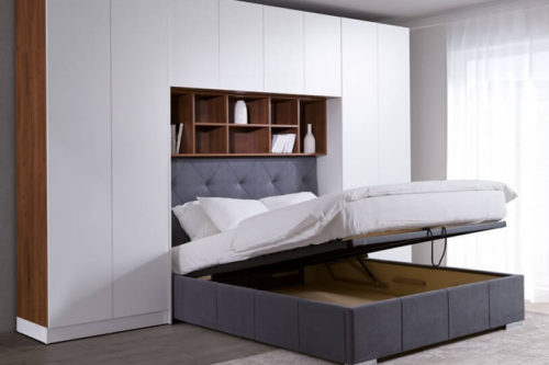 Łózko z szafą Sleep Varia