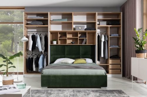 Łózko z szafą Sleep Varia