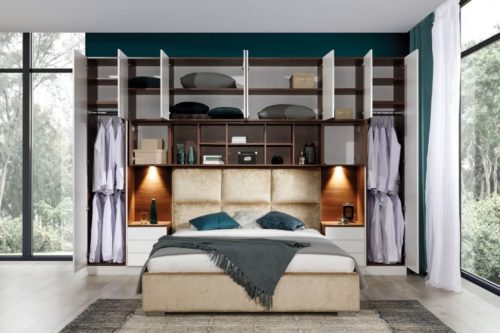 Łózko z szafą Sleep Varia