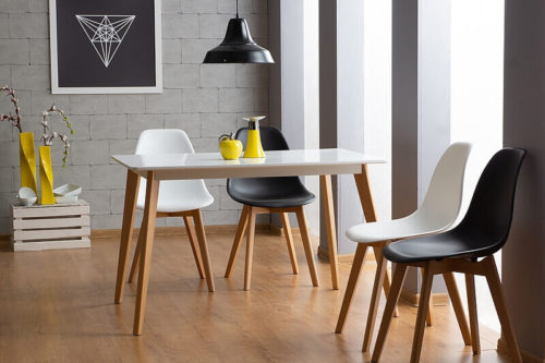 Krzesło z tworzywa sztucznego Moris