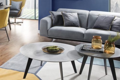 Ława z blatem ze spiekiu kwarcowego