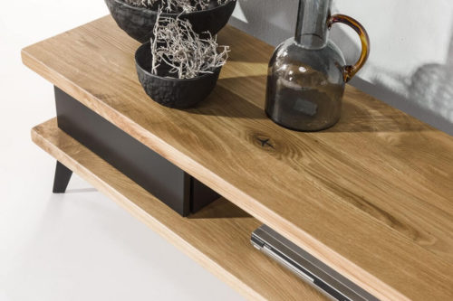 Stolik RTV dębowy Soho