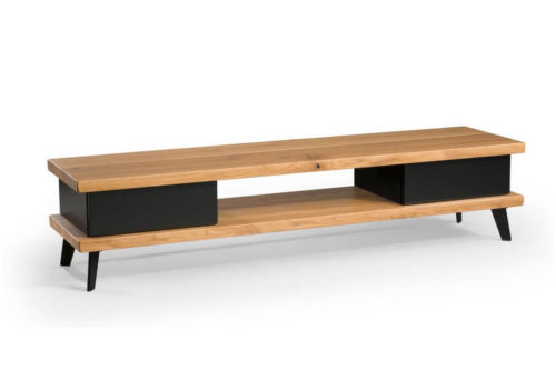 Stolik RTV dębowy Soho