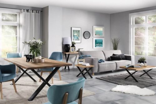 Stół z drewna dębowgo Simple