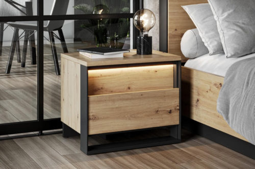 Meble loftowe do sypialni Quant