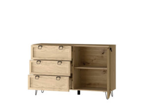 Komoda 1-drzwiowa z 3 szufladami Limbo