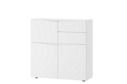 Komoda 3-drzwiowa z 2 szufladami Lucca