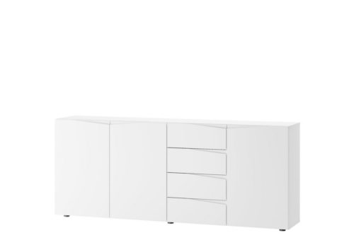 Komoda 3-drzwiowa z 4-szufladami Lucca