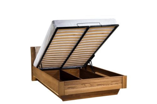 Łoże z wezgłowiem tapicerowanym Velvet 74