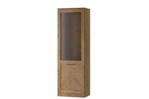 Witryna 1-drzwiowa z oświetleniem Cozy