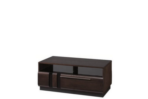 Stolik okolicznościowy z 1 szufladą Porti czekoladowy